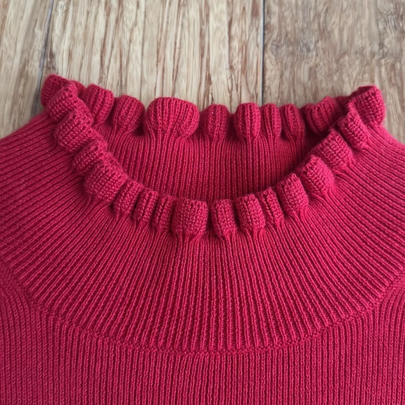 Crewcuts Red Sweater Dress - Picture 3 of 4